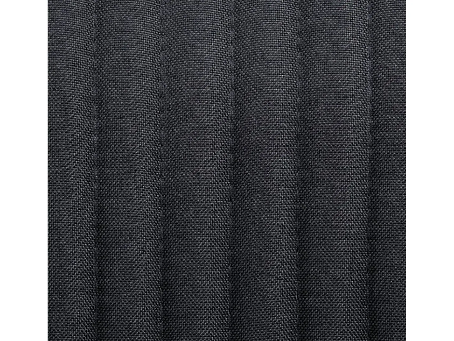 Sillas de comedor 4 unidades de tela negra