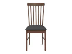 Sillas de comedor con cojines 2 unidades madera maciza marrón caucho
