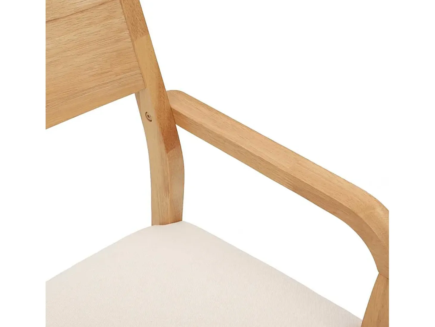 Sillas de comedor con cojines 2unidades madera maciza natural caucho