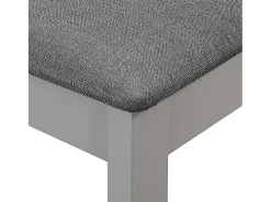 Sillas de comedor con cojines madera maciza gris 6 unidades