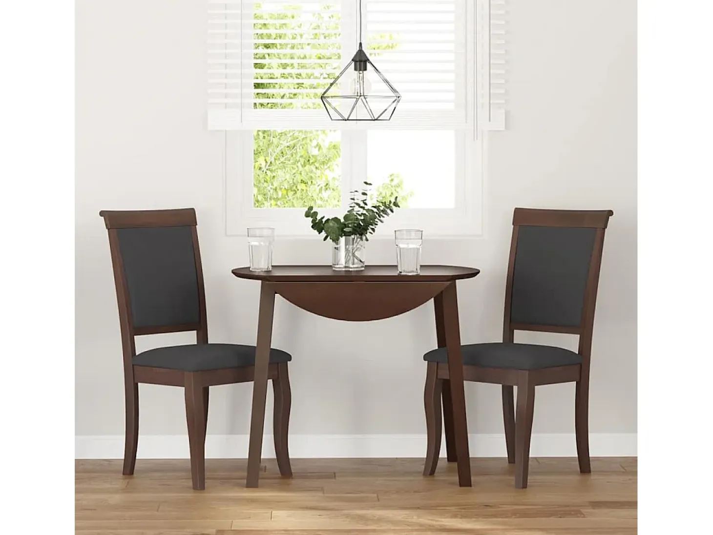 Sillas de comedor con cojines 2 unidades madera maciza marrón caucho