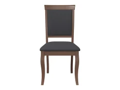 Sillas de comedor con cojines 2 unidades madera maciza marrón caucho