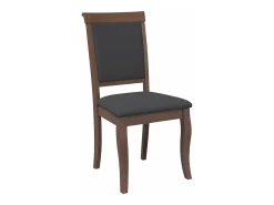Sillas de comedor con cojines 2 unidades madera maciza marrón caucho