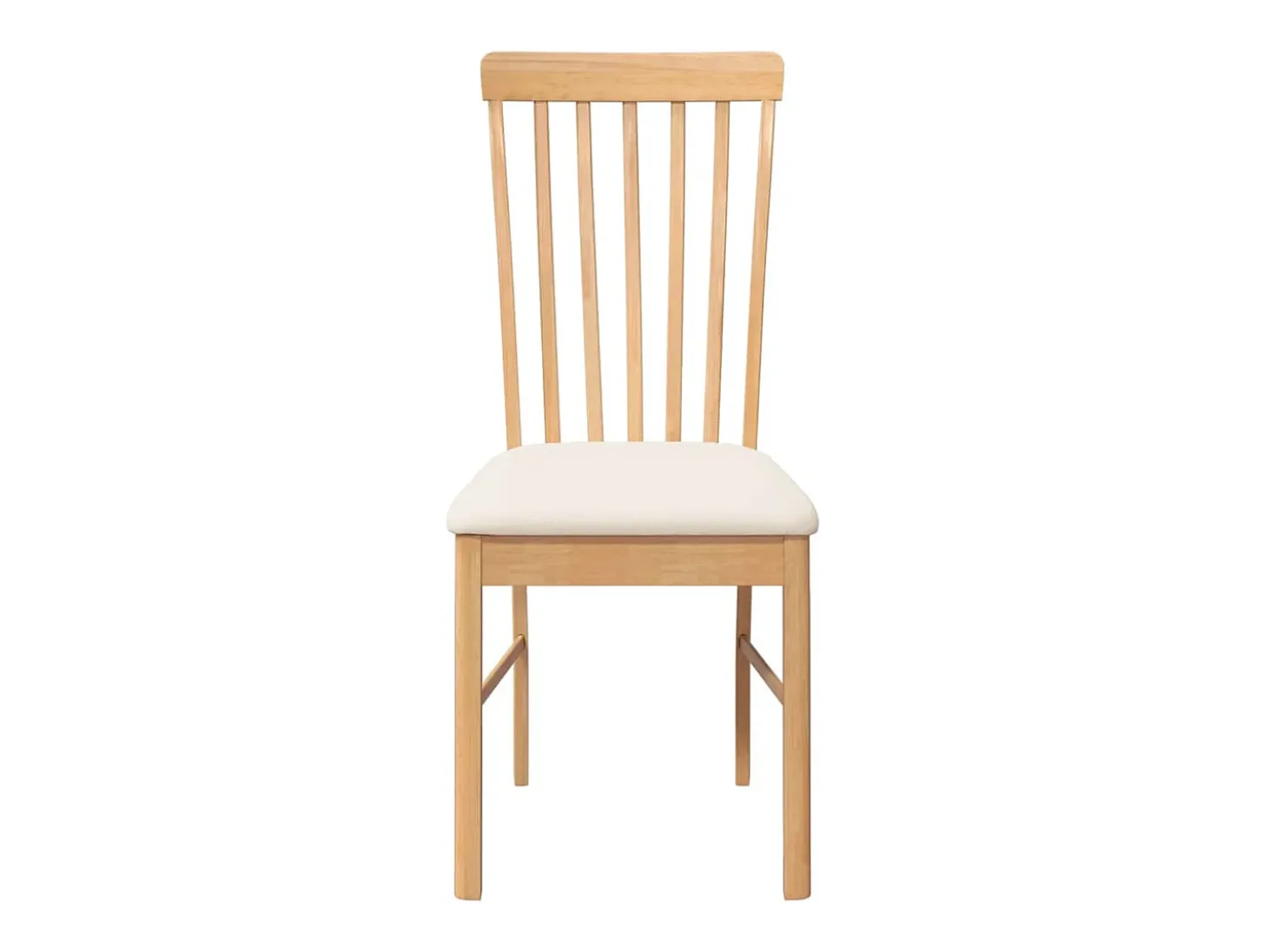 Sillas de comedor con cojines 2 unidades madera maciza caucho