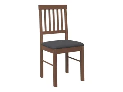 Sillas de comedor con cojines 2 unidades madera maciza marrón caucho