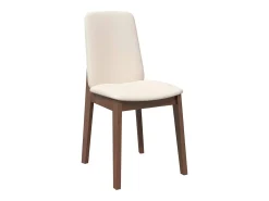Sillas de comedor con cojines 2 uds madera maciza marrón caucho