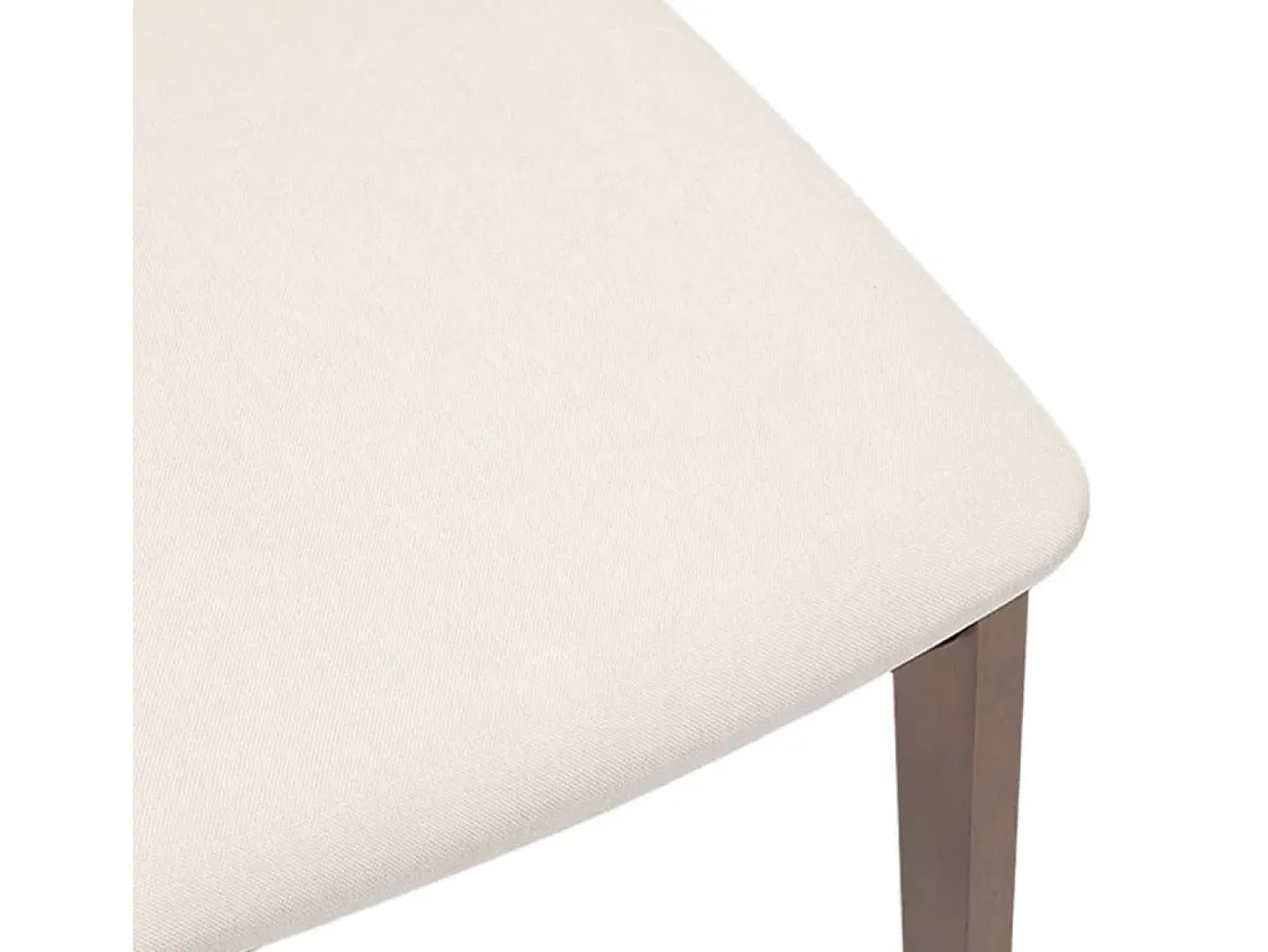 Sillas de comedor con cojines 2 uds madera maciza marrón caucho