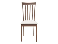 Sillas de comedor con cojines 2 unidades madera maciza marrón caucho