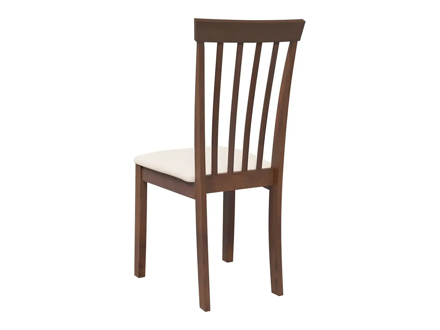 Sillas de comedor con cojines 2 unidades madera maciza marrón caucho