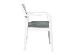 Sillas de comedor con cojines 2unidades madera maciza blanco caucho
