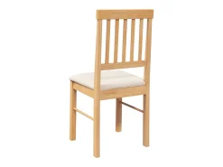 Sillas de comedor con cojines 2 unidades madera maciza caucho