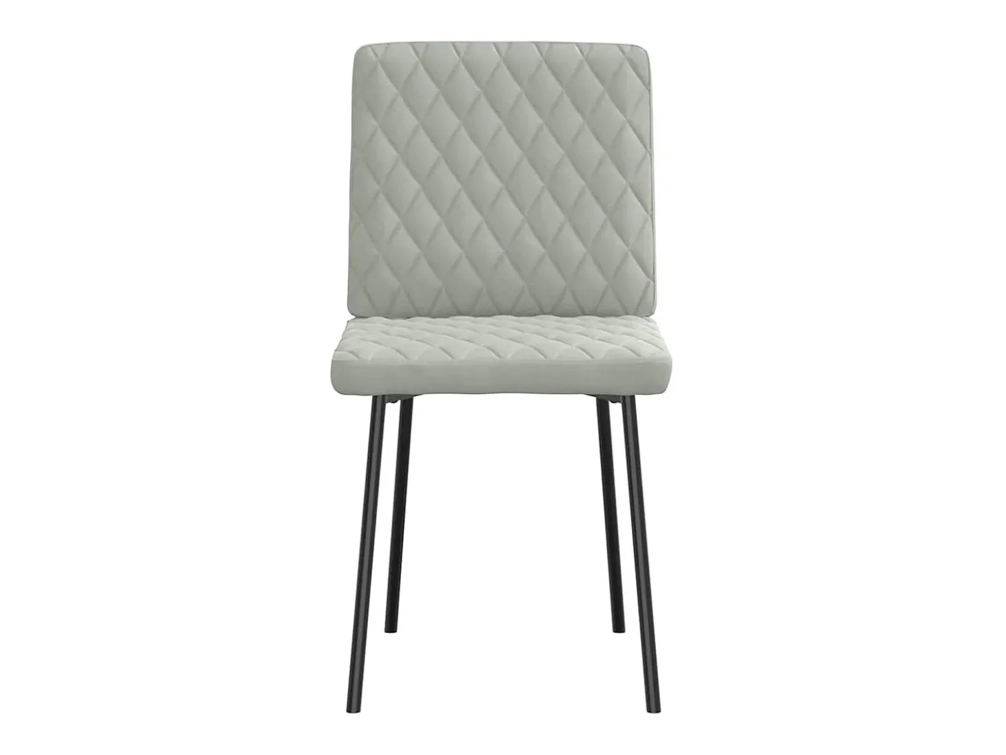 Sillas de comedor giratorias 6 unidades terciopelo gris claro