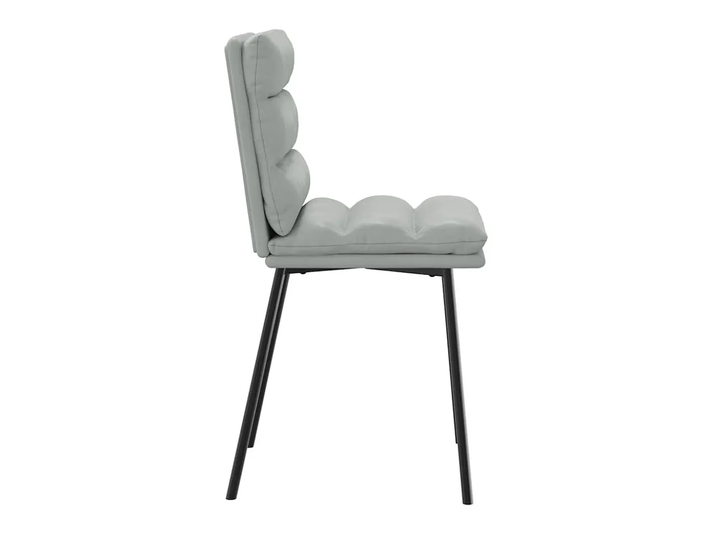 Sillas de comedor giratorias 6 unidades terciopelo gris claro