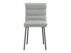 Sillas de comedor giratorias 6 unidades terciopelo gris claro