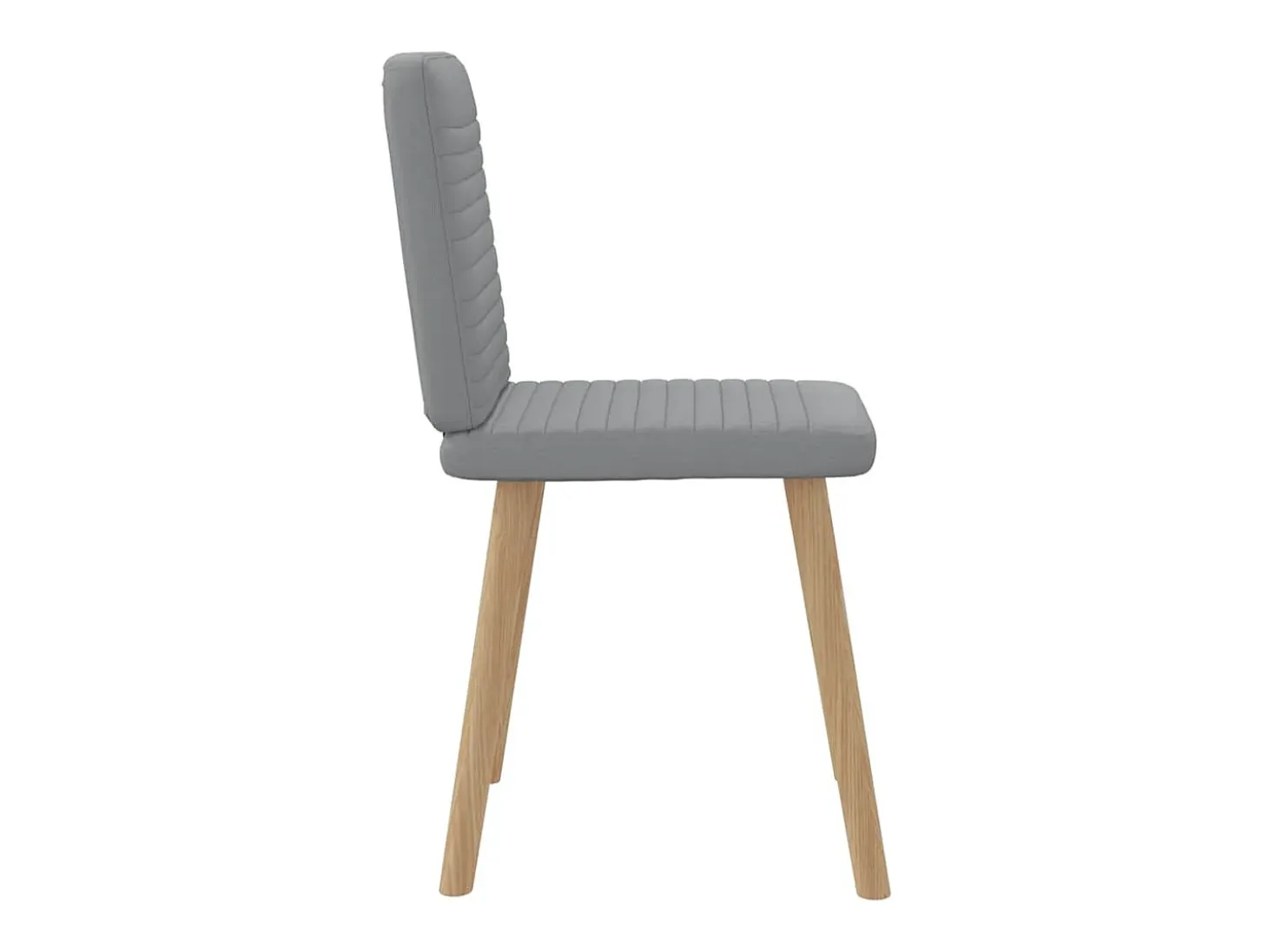 Sillas de comedor giratorias 2 unidades tela gris claro