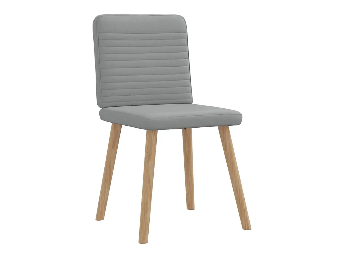 Sillas de comedor giratorias 2 unidades tela gris claro