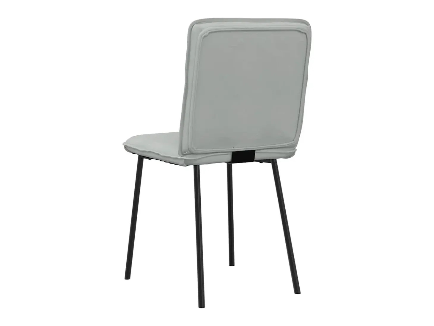 Sillas de comedor giratorias 6 unidades terciopelo gris claro