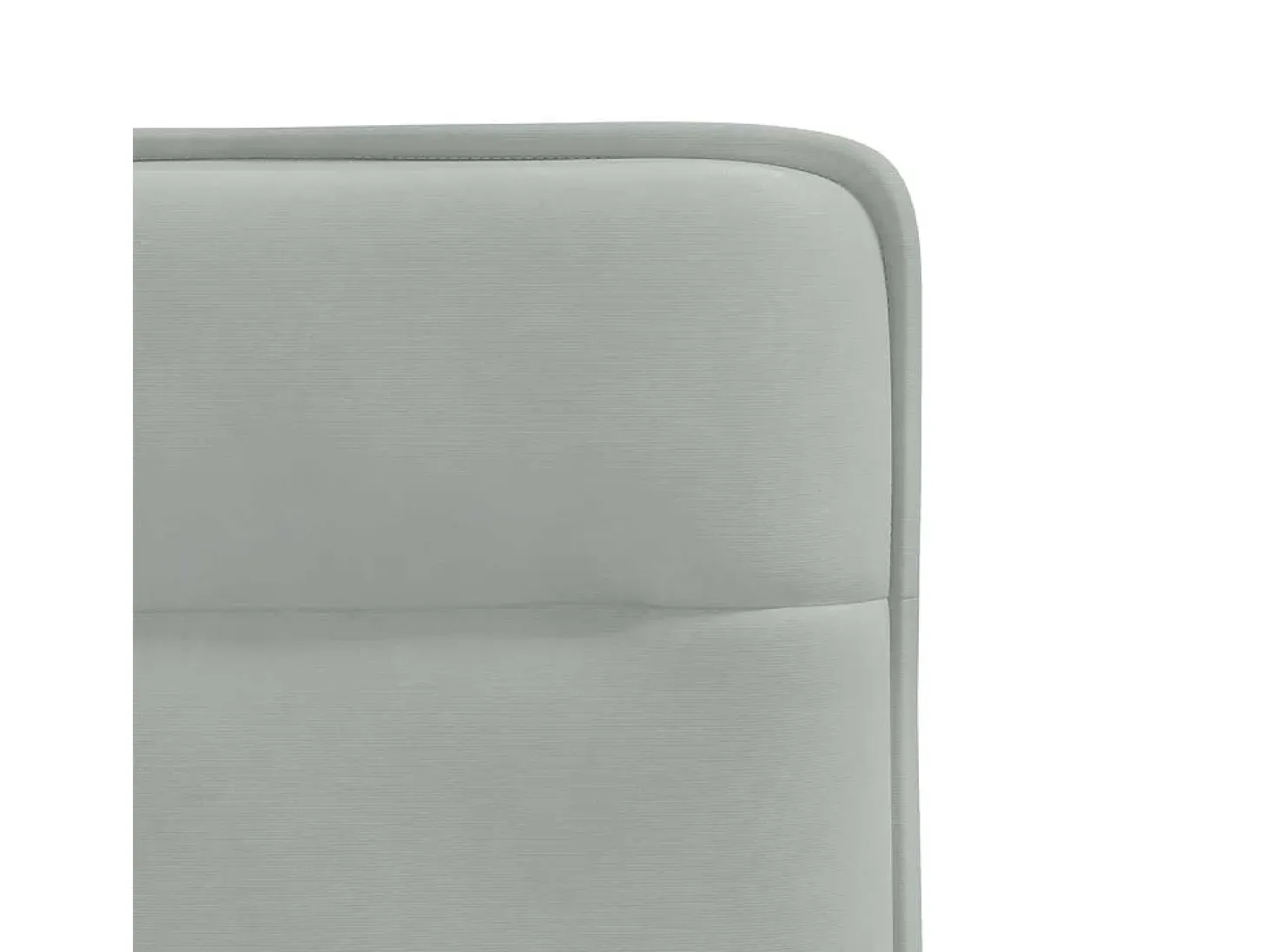 Sillas de comedor giratorias 6 unidades terciopelo gris claro