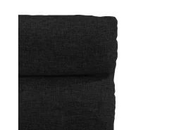 Sillas de comedor giratorias 6 unidades tela negras