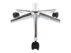 Sillas de comedor giratorias 6 unidades tela gris