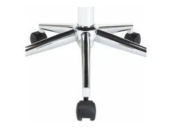 Sillas de comedor giratorias 4 unidades cuero sintético color crema