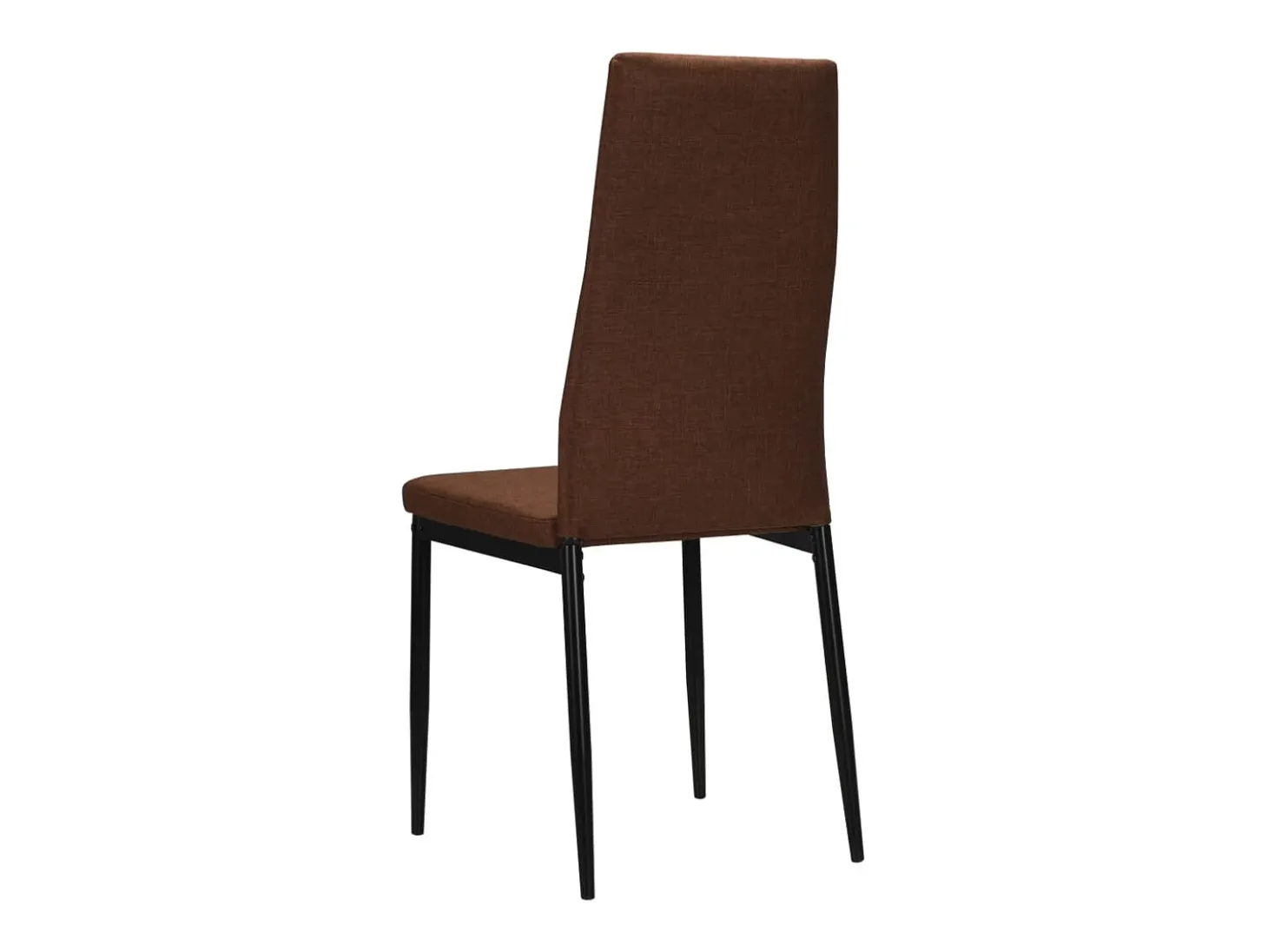 Sillas de comedor giratorias 2 unidades tela marrón