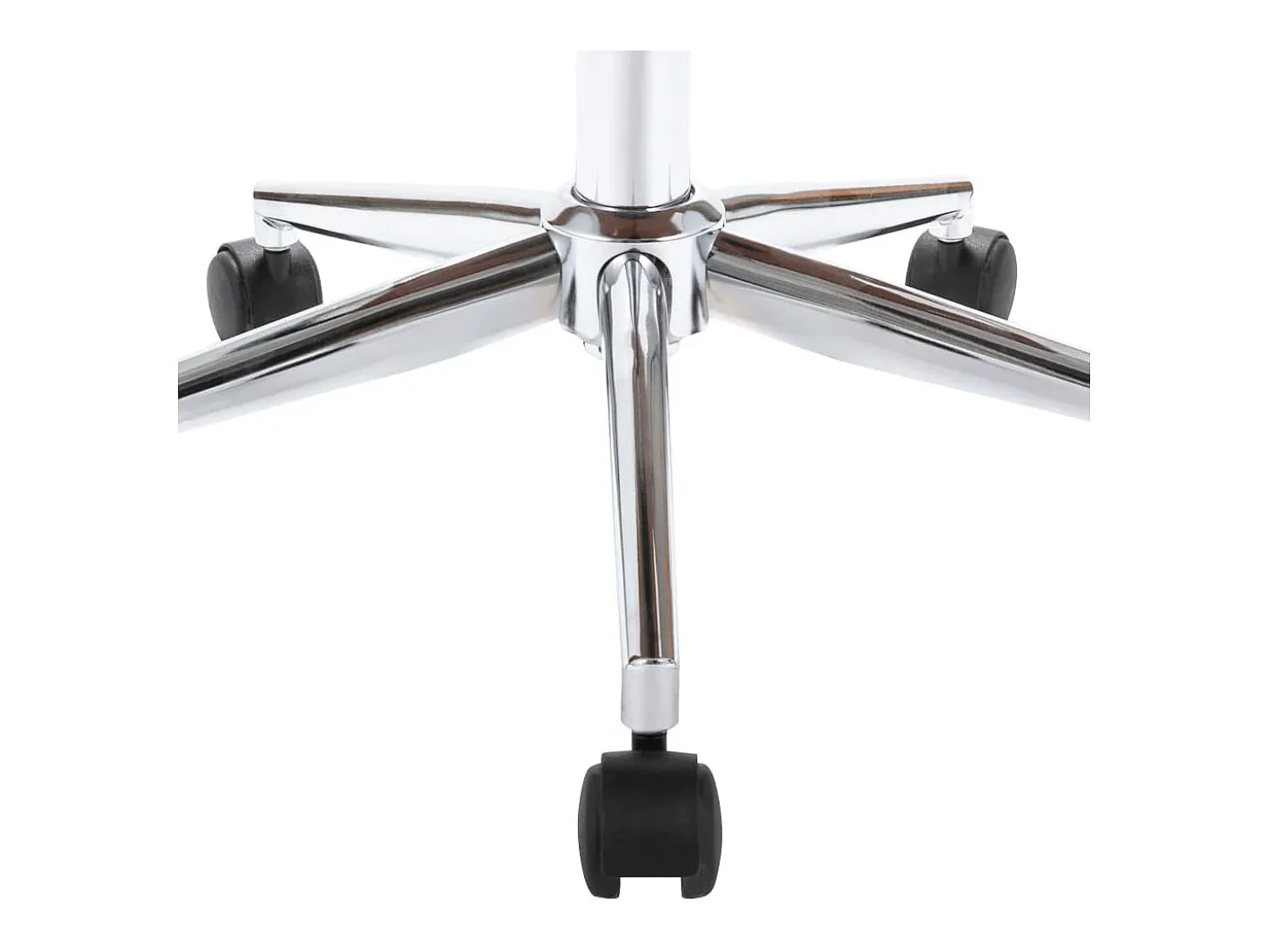 Sillas de comedor giratorias 6 unidades cuero sintético negro