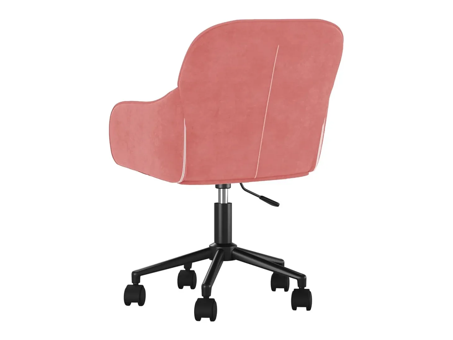 Sillas de comedor giratorias 2 unidades terciopelo rosa