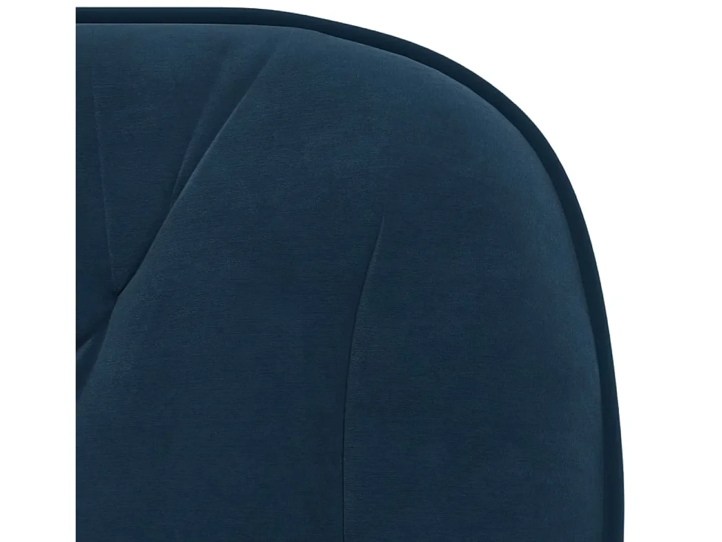 Sillas de comedor giratorias 2 unidades terciopelo azul