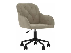Sillas de comedor giratorias 2 unidades de terciopelo gris claro
