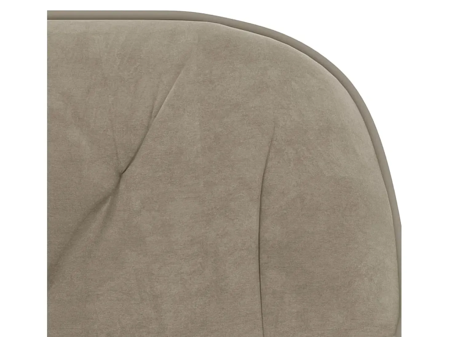 Sillas de comedor giratorias 2 unidades de terciopelo gris claro