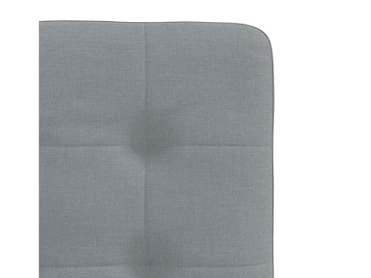 Sillas de comedor giratorias 2 unidades tela gris claro