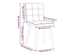 Sillas de comedor giratorias 2 unidades tela gris claro