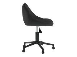 Sillas de comedor giratorias 4 unidades terciopelo negro