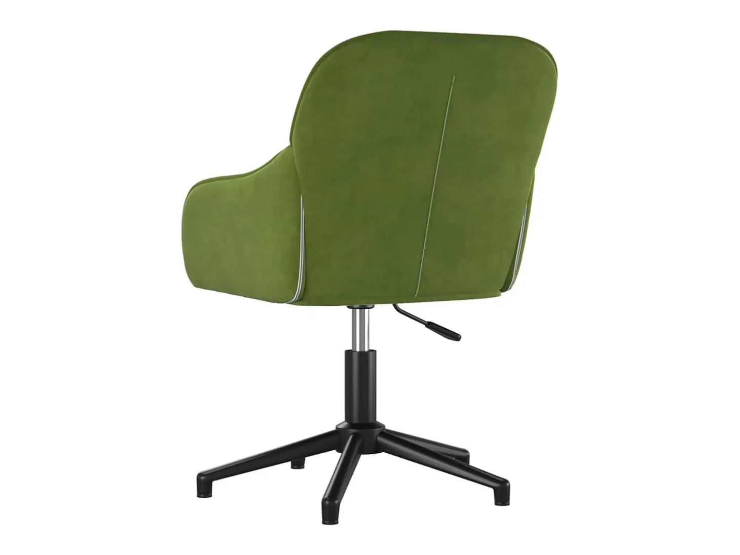 Sillas de comedor giratorias 2 unidades terciopelo verde claro