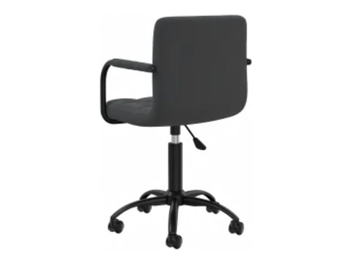 Sillas de comedor giratorias 6 unidades terciopelo negro
