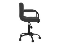 Sillas de comedor giratorias 6 unidades terciopelo negro