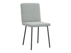 Sillas de comedor giratorias 6 unidades terciopelo gris claro