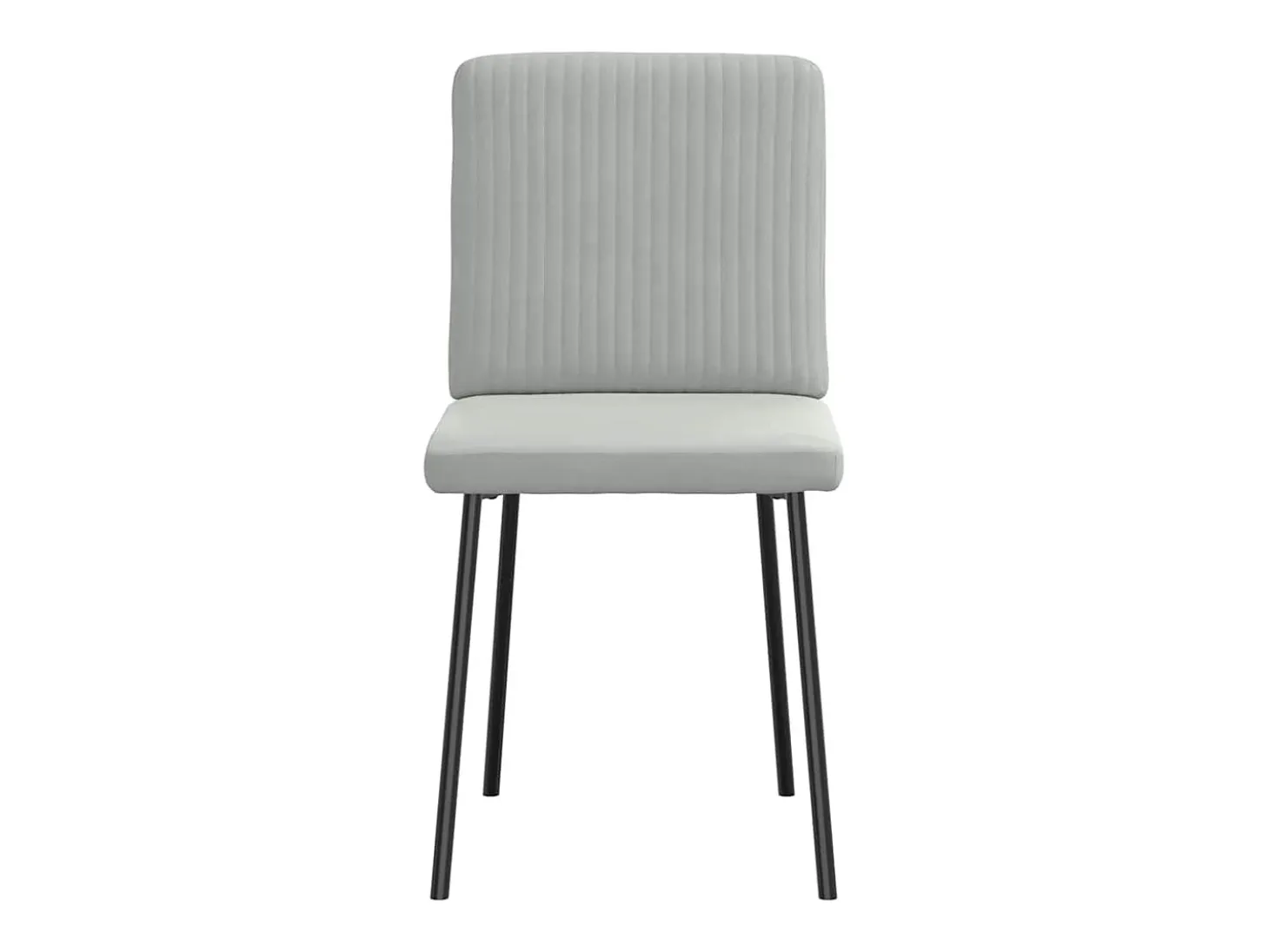 Sillas de comedor giratorias 6 unidades terciopelo gris claro