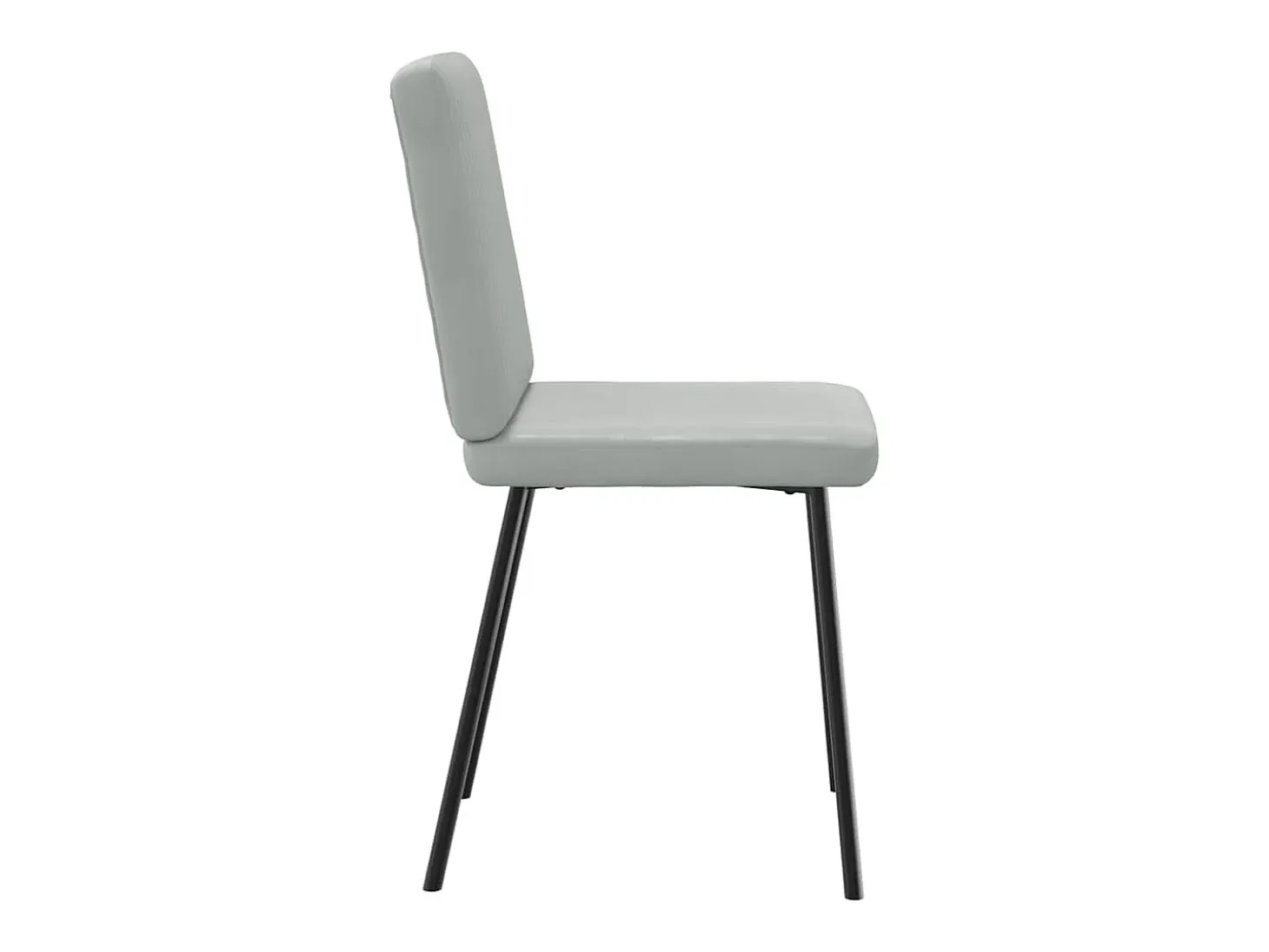 Sillas de comedor giratorias 6 unidades terciopelo gris claro