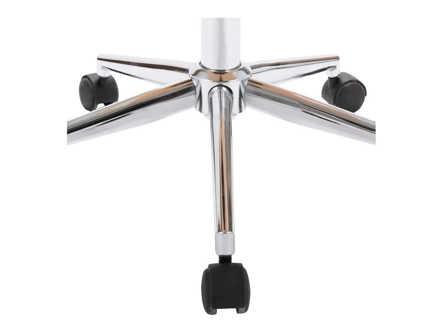 Sillas de comedor giratorias 4 unidades cuero sintético color crema