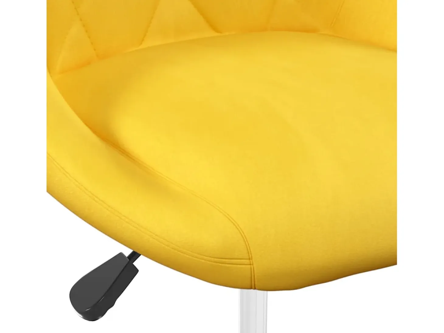 Sillas de comedor giratorias 4 uds terciopelo amarillo mostaza