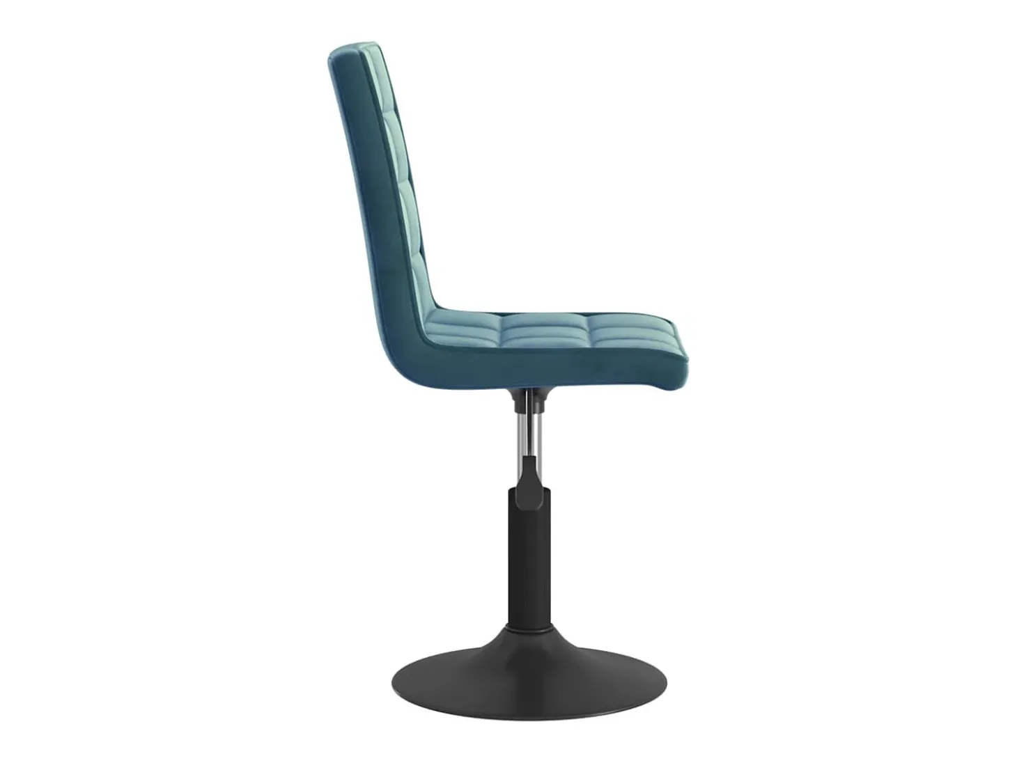 Sillas de comedor giratorias 6 unidades terciopelo azul