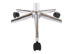 Sillas de comedor giratorias 6 unidades cuero sintético crema