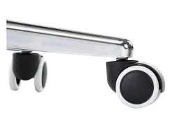Sillas de comedor giratorias 2 unidades tela gris claro