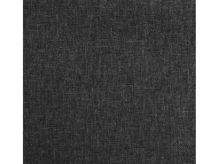 Sillas de comedor giratorias 6 unidades tela negro