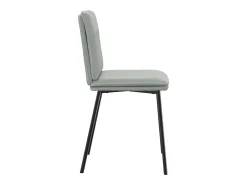 Sillas de comedor giratorias 6 unidades terciopelo gris claro