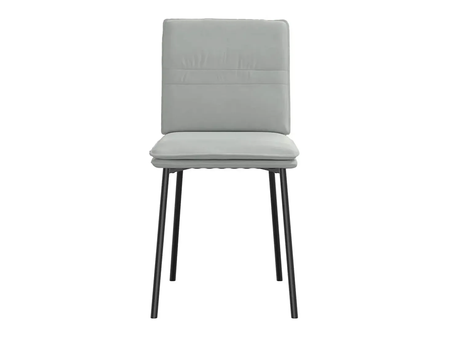 Sillas de comedor giratorias 6 unidades terciopelo gris claro