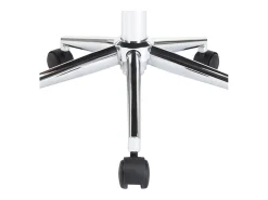 Sillas de comedor giratorias 2 unidades cuero sintético color crema
