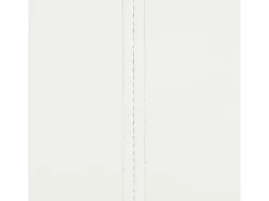 Sillas de comedor voladizas 2 unidades cuero sintético blanco